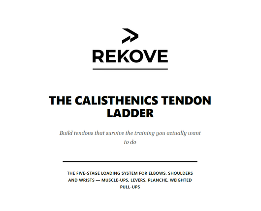 Calisthenics Tendon Ladder